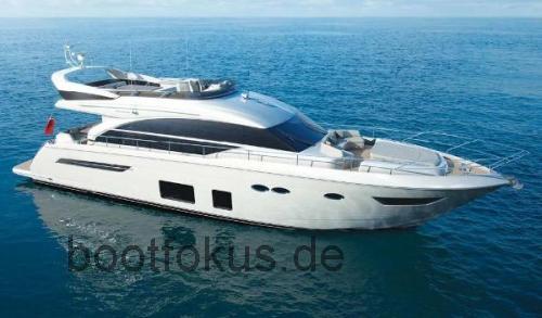 Princess 68 Flybridge technische daten